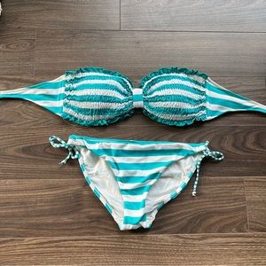 Seafolly Striped Strapless Bikini
